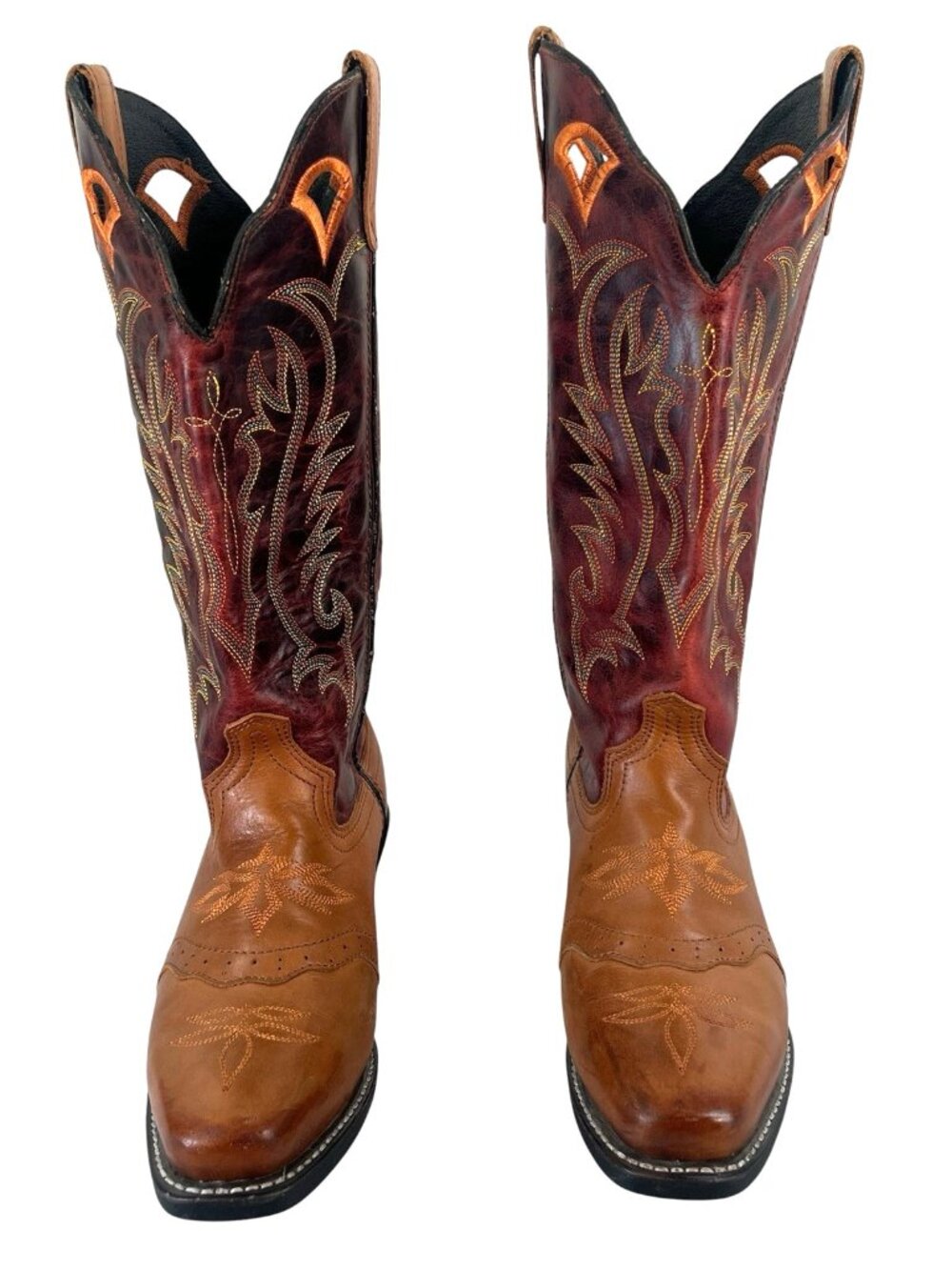 Laredo intricate embroidered western boots womens sz 7.5M